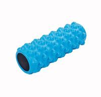 Ролик массажный Foam Roller (Thumb) FI-5714-2 (36 x 14 см, голубой)