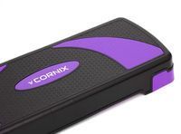 Степ-платформа 3-ступенчатая Cornix 78 х 29 х 10-20 см XR-0183 Black/Purple