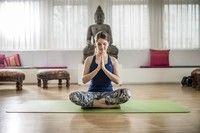 Коврик для йоги Airex Prime Yoga Calyana Лайм-Орех