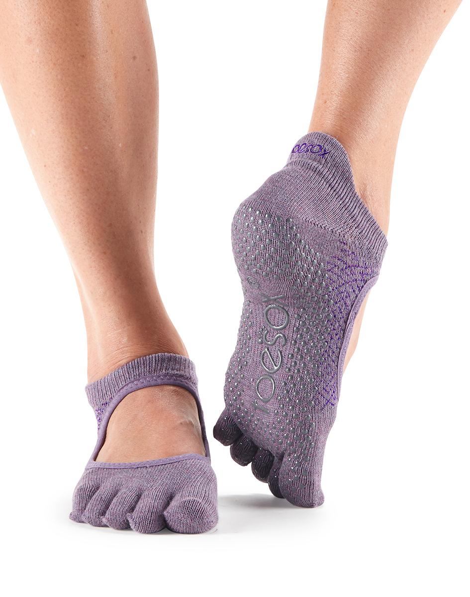 Носки для йоги ToeSox Grip Full Toe Bellarina (Opal)