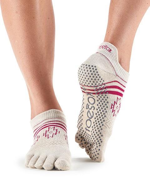 Носки для йоги Grip ToeSox Full Toe Low Rise (Ritual)