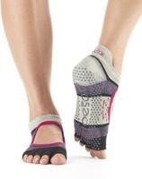 Носки для йоги ToeSox Grip Half Toe Bellarina (Moonshadow)