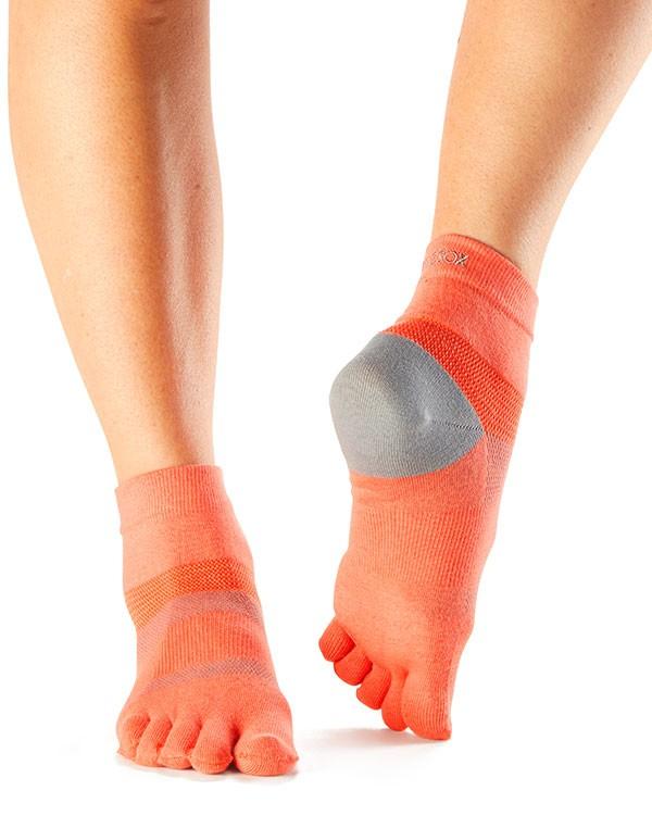 Носки для спорта ToeSox Sport Minnie (Papaya)