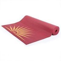 Коврик для йоги Bodhi Leela Сурья-намаскар, красный