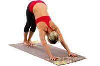 Коврик для йоги Prosource Floret Yoga Mat (коричневый)