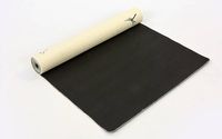 Коврик для йоги Джутовый (Yoga mat) 2-х слойный 3мм FI-7157-2