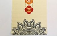 Коврик для йоги Джутовый (Yoga mat) 2-х слойный 3мм FI-7157-1