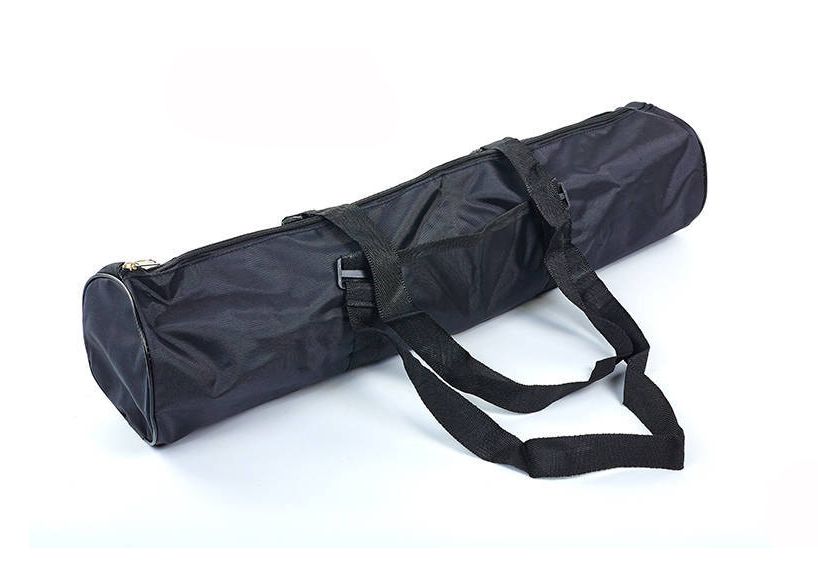 Сумка для йога коврика Yoga bag SP-Planeta FI-5153-1 (размер 16смх70см, полиэстер, хлопок, черный)