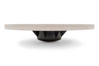 Платформа балансировочная, деревянная, ProSource Wooden Balance Board, бордовая