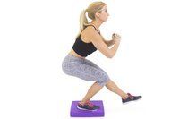 Подушка балансировочная ProSource Exercise Balance Pad, фиолетовая