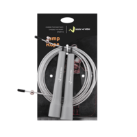Скакалка Way4you Ultra Speed Cable Rope 2 Серый