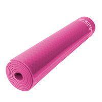 Коврик (мат) для йоги и фитнеса SportVida TPE 4 мм SV-HK0055 Pink
