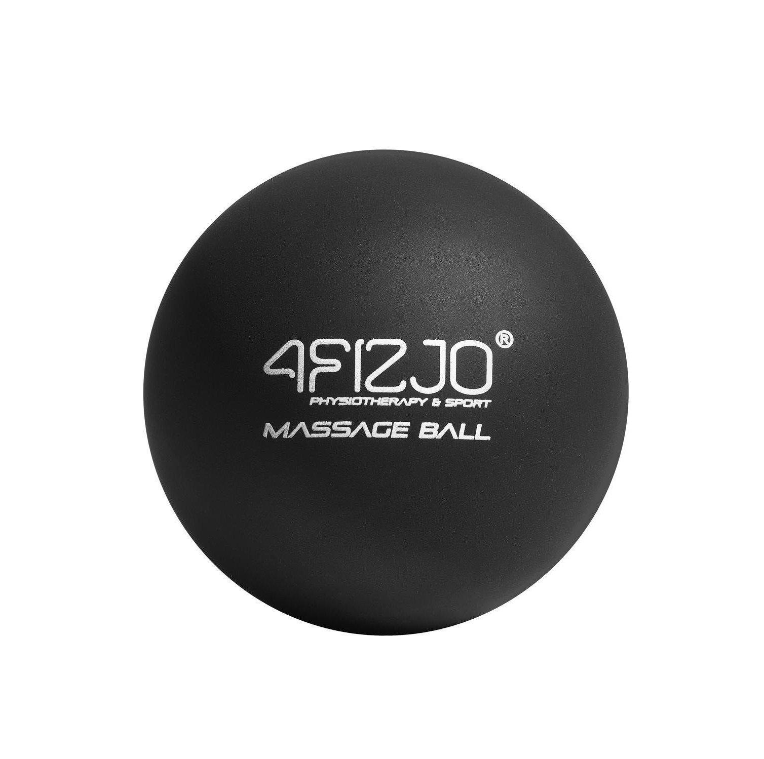 Массажный мяч 4FIZJO Lacrosse Ball 6.25 см 4FJ1196 Black