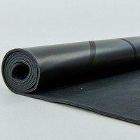 Коврик для йоги с разметкой PU 5 мм Record FI-8307-5 Черный
