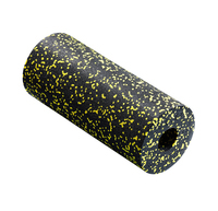 Массажный ролик (валик, роллер) гладкий 4FIZJO EPP PRO+ 33 x 14 см 4FJ0055 Black/Yellow