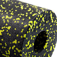 Массажный ролик (валик, роллер) гладкий 4FIZJO EPP PRO+ 33 x 14 см 4FJ0055 Black/Yellow