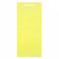 Коврик (мат) для йоги и фитнеса Springos PVC 4 мм YG0008 Yellow