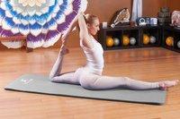 Коврик для йоги Prosource Extra Thick Yoga Pilates (25 мм, серый)