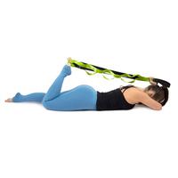 Ремень для стретчинга Prosource Multi-Loop Stretching Strap, зеленый