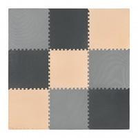 Мат-пазл (ласточкин хвост) 4FIZJO Mat Puzzle EVA 180 x 180 x 1 cм 4FJ0158 Black/Grey/Biege