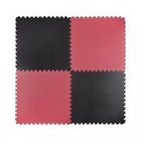 Мат-пазл (ласточкин хвост) 4FIZJO Mat Puzzle EVA 100 x 100 x 2 cм 4FJ0168 Black/Red