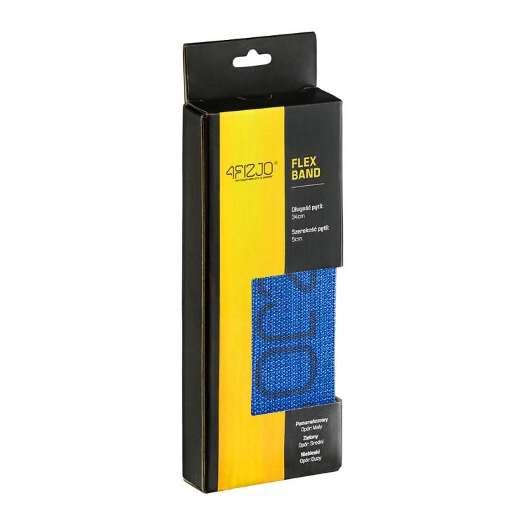 Резинка для фитнеса и спорта тканевая 4FIZJO Flex Band 11-15 кг 4FJ0129