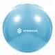 Мяч для фитнеса (фитбол) Springos 55 см Anti-Burst FB0006 Sky Blue