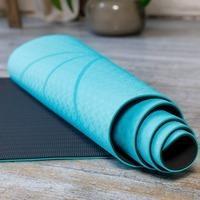 Коврик для йоги Marjari yoga Basic Голубой