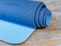 Коврик для йоги Marjari yoga Basic Сине-Голубой