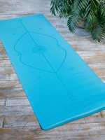 Коврик для йоги Marjari Yoga Master Голубой
