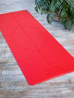 Коврик для йоги Marjari Yoga Master Красный