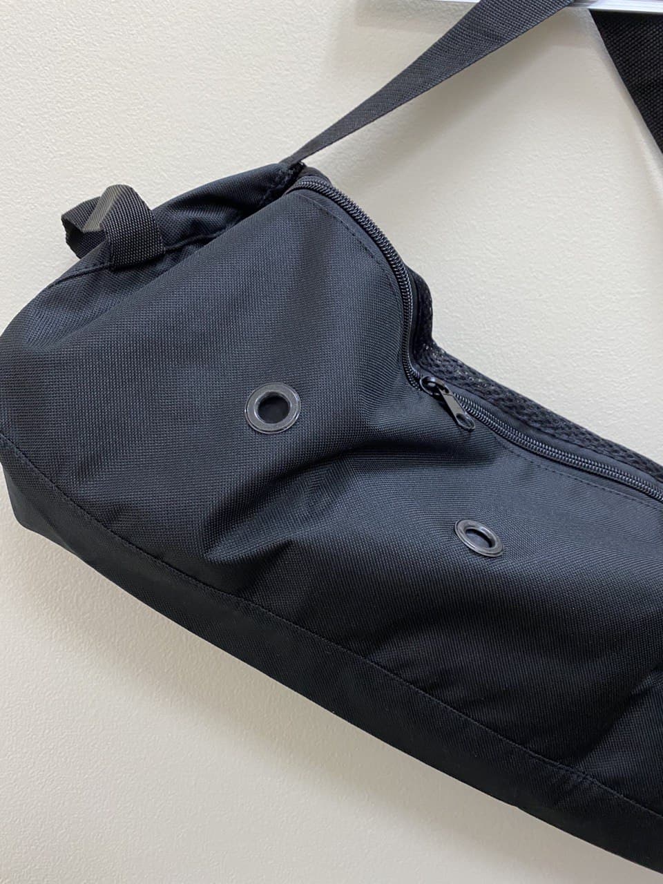 Чехол для йога матов с люверсами I Черный