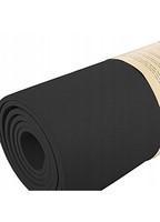 Коврик (мат) для йоги и фитнеса Springos TPE 6 мм YG0016 Black