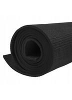 Коврик (мат) для йоги и фитнеса Springos PVC 4 мм YG0034 Black