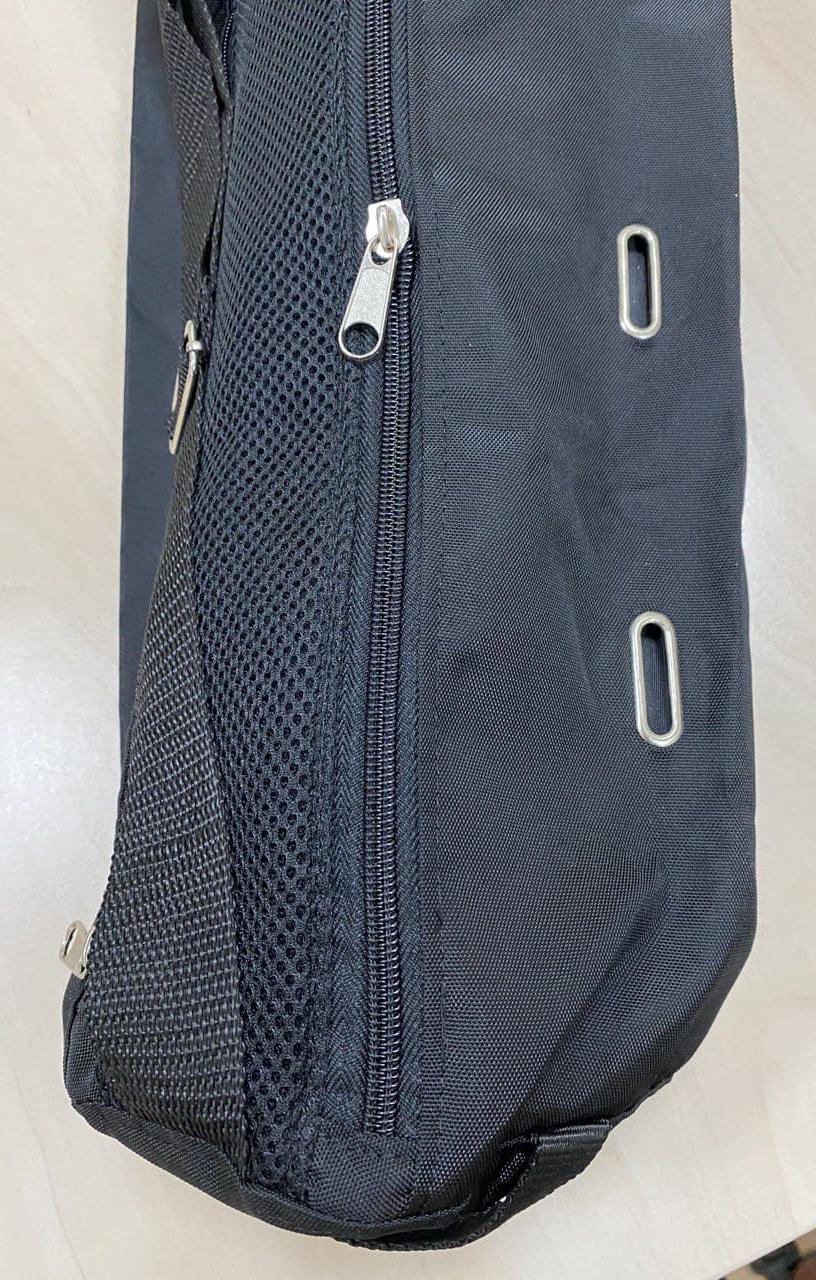 Чехол для йога мата с люверсами II Черный