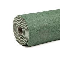Коврик для йоги Bodhi Lotus Pro 2021 Темно-зеленый/Антрацитовий