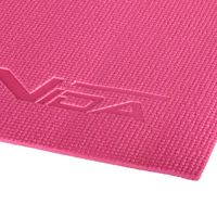 Коврик (мат) для йоги и фитнеса SportVida PVC 4 мм SV-HK0049 Pink
