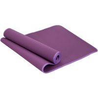 Коврик для фитнеса и йоги TPE 6 мм с кантом SP-Planeta FI-1772 Темно фиолетовый