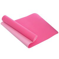 Коврик для фитнеса и йоги TPE+TC 6 мм двухслойный SP-Planeta FI-3046-7 Розовый-светло-розовый