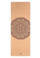 Пробковый коврик для йоги Mandala Bicolor Bodhi