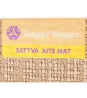 Коврик для йоги Hugger Mugger Sattva Jute Yoga Mat Бежевый