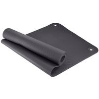 Коврик для фитнеса и йоги профессиональный NBR 6 мм Zelart FI-2264 (1,83м x 0,65м x 6мм) Черный
