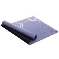 Коврик для йоги Замшевый Record FI-3391-6 (размер 1,83мx0,61мx3мм) Синий