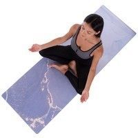 Коврик для йоги Замшевый Record FI-3391-6 (размер 1,83мx0,61мx3мм) Синий