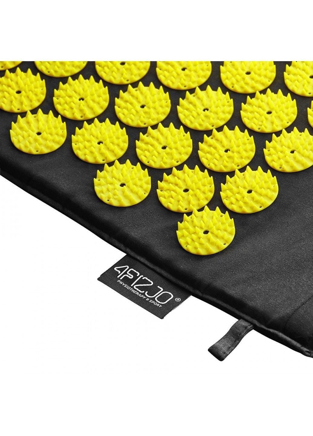 Коврик акупунктурный 4FIZJO Аппликатор Кузнецова 72 x 42 см 4FJ0231 Black/Yellow