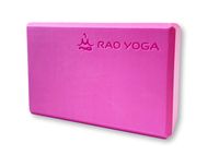 Блок (кирпич) для йоги Rao Розовый