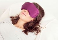 Шелковая подушка на глаза Bodhi Фиолетовая