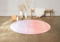 Коврик для йоги каучуковый круглый Manduka Equa Eko Round Luna Sunrise Pink