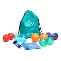 Мячи массажные текстурированные FranklinTextured Ball™ Set, пара , 8 см, Голубой