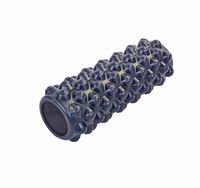 Ролик массажный Foam Roller (Thumb) FI-5714-1 (36 x 14 см, черный)